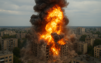 Bom lượn dẫn đường FAB-3000 của Nga tung đòn không kích mạnh vào trận địa Ukraine