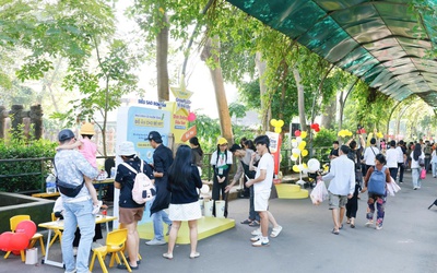 Hàng ngàn “siêu nhí” phá đảo “Đại lộ dinh dưỡng”