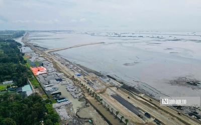 Cận cảnh "siêu" dự án lấn biển Cần Giờ