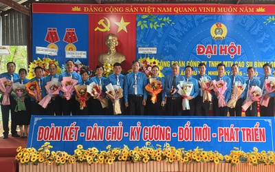 Công đoàn Cao su Bình Long đặt mục tiêu nâng thu nhập người lao động lên 13,5 triệu đồng/tháng