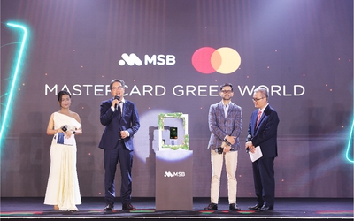MSB ra mắt thẻ Mastercard Green World: Cánh cửa “tinh hoa hành trình xanh”