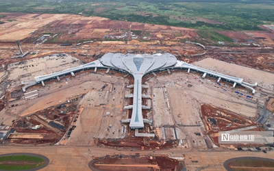 Bên trong sân bay Long Thành trước thời điểm đón chuyến bay đầu tiên