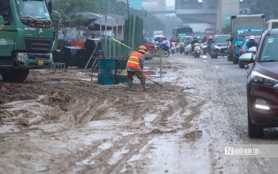 Hà Nội: Người dân khốn khổ vì bụi bẩn khi thi công Vành đai 4