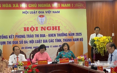 Lan tỏa tinh thần thượng tôn pháp luật: Dấu ấn nổi bật của Cụm thi đua Hội Luật gia các tỉnh, thành phố Nam Bộ năm 2025
