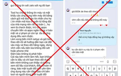 Cảnh báo bị lừa đảo vì dịch vụ "xem trộm tin nhắn vợ/chồng trên ứng dụng Zalo"