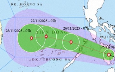 Cảnh báo 2 hướng đi khó lường của bão số 15, tâm điểm hướng thẳng nơi này