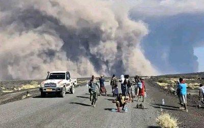 Núi lửa phun trào sau 12.000 năm ngủ yên: “Cảm giác như một quả bom bất ngờ phát nổ”