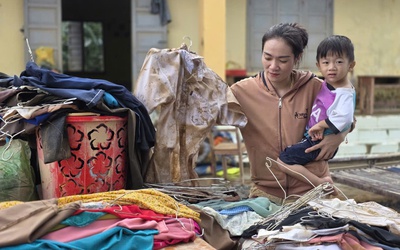 Giáo viên chạy lũ trong đêm và ngày trở lại lớp học ở rốn lũ Hòa Thịnh