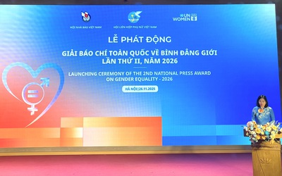 Thúc đẩy bình đẳng giới qua những tác phẩm báo chí xuất sắc