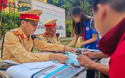 Danh sách hơn 3.000 học sinh vi phạm giao thông gửi đến Sở Giáo dục và Đào tạo