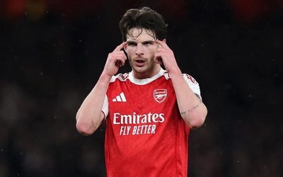 Phản ứng của CĐV Arsenal về Declan Rice