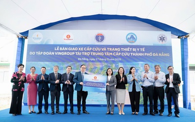 Vingroup hỗ trợ Đà Nẵng nâng cao năng lực cấp cứu hiện đại, gia tăng sức mạnh y tế miền Trung