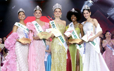 Ấn tượng nhan sắc người đẹp cao 1,8 m đăng quang Hoa hậu Quốc tế 2025