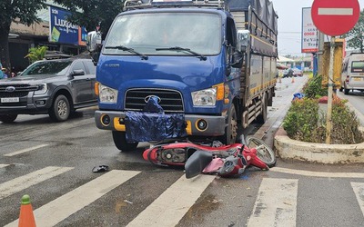 Vụ 2 ông cháu bị xe tải tông tử vong ở Gia Lai: Tạm giữ tài xế