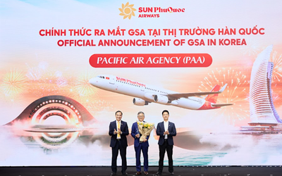 Sun PhuQuoc Airways chính thức có Tổng đại lý tại Hàn Quốc và Đài Loan (Trung Quốc), tăng tốc khai thác thị trường quốc tế từ năm 2026