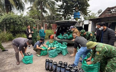 Triệt phá đường dây buôn bán, vận chuyển khí cười quy mô lớn tại Quảng Ninh