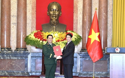 Đại tướng Nguyễn Trọng Nghĩa giữ chức Chủ nhiệm Tổng cục Chính trị