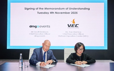 Trung tâm Triển lãm Việt Nam (VEC) và dmg events hợp tác ra mắt hội nghị - triển lãm năng lượng toàn cầu