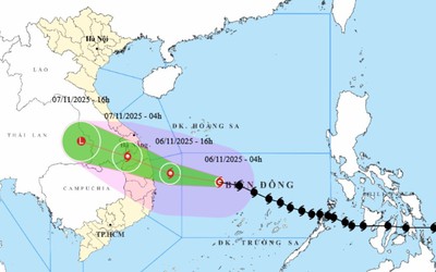 Bão số 13 Kalmaegi cực kỳ nguy hiểm, điểm danh các tỉnh chịu ảnh hưởng trực tiếp