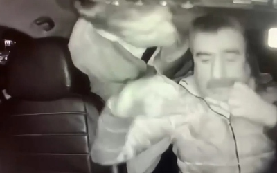 Ẩu đả trên taxi, nam võ sĩ cố gắng cắn đứt mũi tài xế