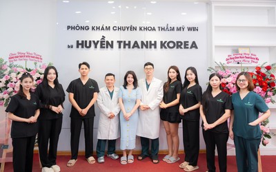 Phòng khám chuyên khoa thẩm Mỹ Win by Huyen Thanh Korea ra mắt, mang đến loạt dịch vụ làm đẹp hot trend