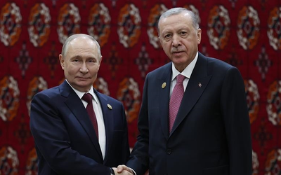 Cú nháy mắt bất ngờ của ông Putin sau cuộc hội đàm với ông Erdogan