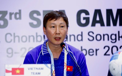 HLV Kim Sang-sik nhận định về trận đấu với U22 Philippines