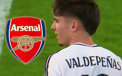 Tài năng trẻ của Real Madrid đang bị Arsenal "theo dõi"