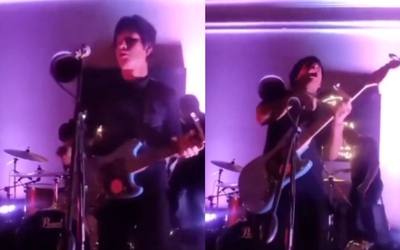 Bị điện giật, nam ca sĩ ngã gục trên sân khấu