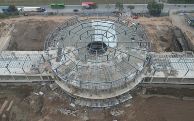 Toàn cảnh bến xe khách 120 tỷ đồng hiện đại bậc nhất Hà Nội