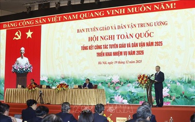 Toàn văn phát biểu của Tổng Bí thư Tô Lâm tại Hội nghị toàn quốc tổng kết công tác Tuyên giáo và Dân vận của Đảng năm 2025