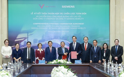 Siemens Mobility - “Gã khổng lồ” vừa ký thỏa thuận hợp tác chiến lược với VinSpeed “khủng” cỡ nào?
