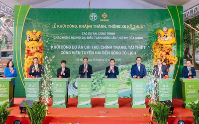 Khởi công dự án hơn 4.665 tỷ đồng góp sức "hồi sinh" sông Tô Lịch