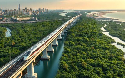 Chuyên gia: Đường sắt tốc độ cao khởi công ngày 19/12 sẽ tạo cú hích mạnh mẽ cho giá trị bất động sản Cần Giờ