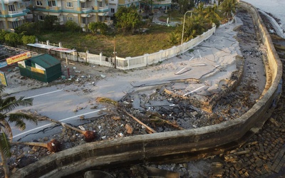 Thanh Hóa: Biển Hải Tiến tan hoang sau 3 cơn bão, chờ hơn 90 tỷ đồng để tái thiết