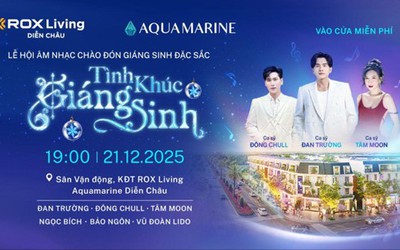 “Tình khúc Giáng Sinh” – lễ hội âm nhạc gắn kết cộng đồng tại Diễn Châu