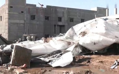 Sập bồn chứa nước, 6 công nhân tử vong thương tâm