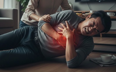 Cãi nhau với vợ, người đàn ông suýt mất mạng