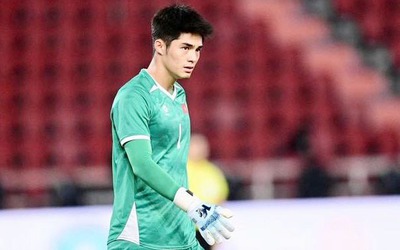 Thủ môn Trần Trung Kiên của U22 Việt Nam bất ngờ trở thành "nam thần" trong mắt người Thái