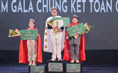 Cậu bé 12 tuổi đăng quang “Tỏa sáng Thiên thần nhí”, mở cánh cửa ra sân khấu thế giới