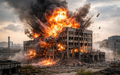 Nga giáng đòn mạnh: Trung tâm chỉ huy của Ukraine trúng hỏa lực BM-21 Grad