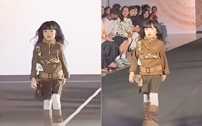 Con gái Trường Giang và Nhã Phương mới 6 tuổi đã khoe tài catwalk chuyên nghiệp