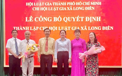 Thành lập Chi hội Luật gia xã Long Điền 