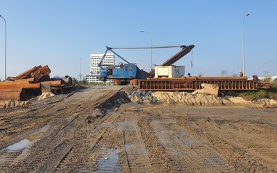 Vướng mặt bằng, tuyến đường 150 tỷ đồng không về đích đúng hẹn