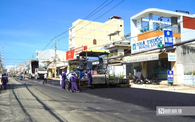 Tuyến huyết mạch ra Mũi Né dần “thay áo mới”, phấn đấu hoàn thành trước Tết