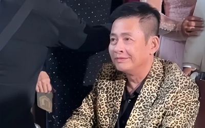 Nghệ sĩ Tấn Beo xuất hiện hạnh phúc trong đám cưới con trai