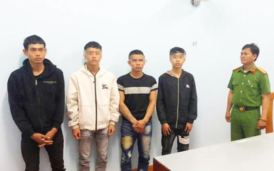 Bắt 4 đối tượng xâm hại thiếu nữ trong chòi rẫy
