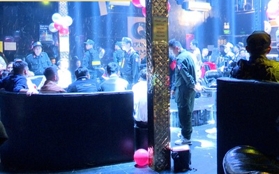 Phát hiện nhiều nam nữ dương tính ma tuý trong 2 quán bar