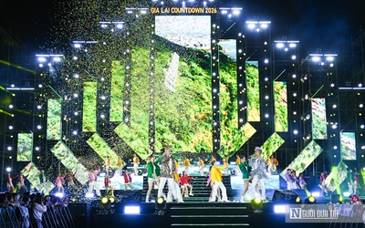 Mãn nhãn đêm countdown đón Tết Dương lịch 2026 tại Gia Lai