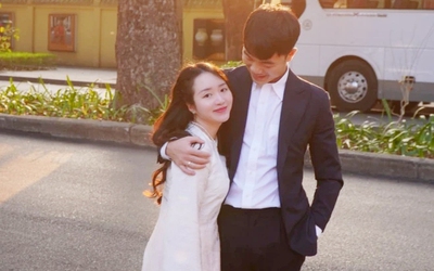 Bà xã của tiền vệ Lương Xuân Trường hiếm hoi lộ diện, phong thái gây bất ngờ